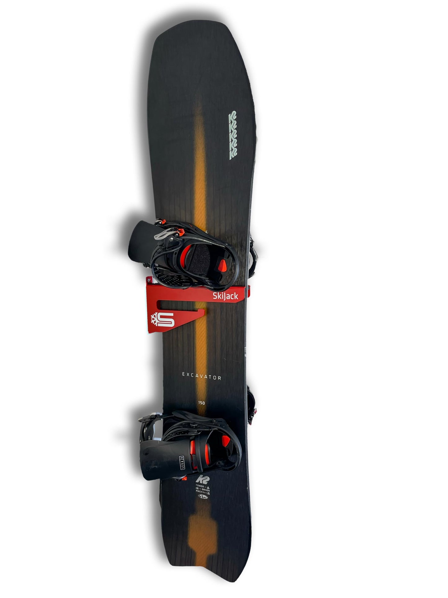 Skijack Ski and Snowboard Wallmount Storage Hanger