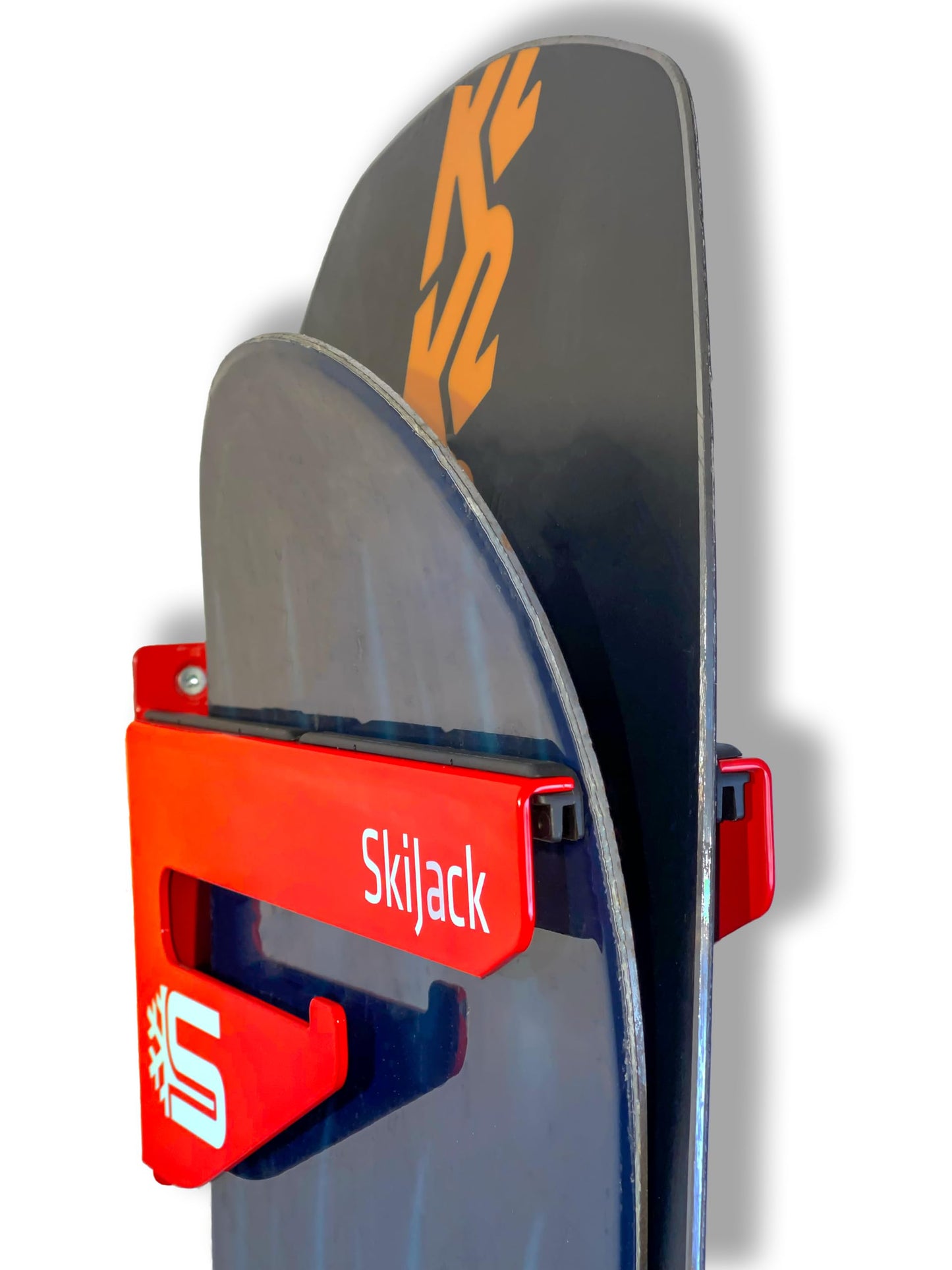 Skijack Ski and Snowboard Wallmount Storage Hanger