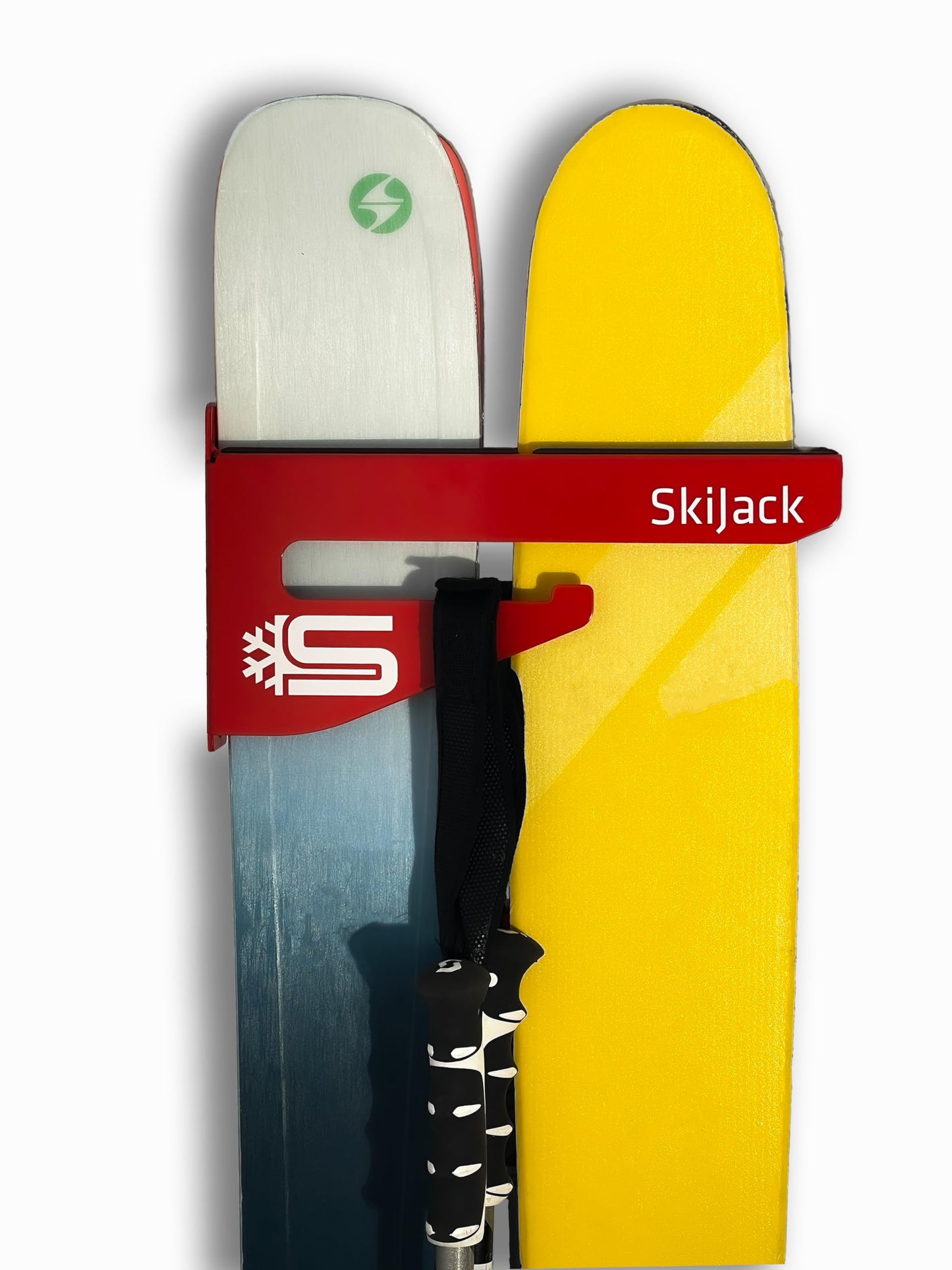 Skijack Ski and Snowboard Wallmount Storage Hanger